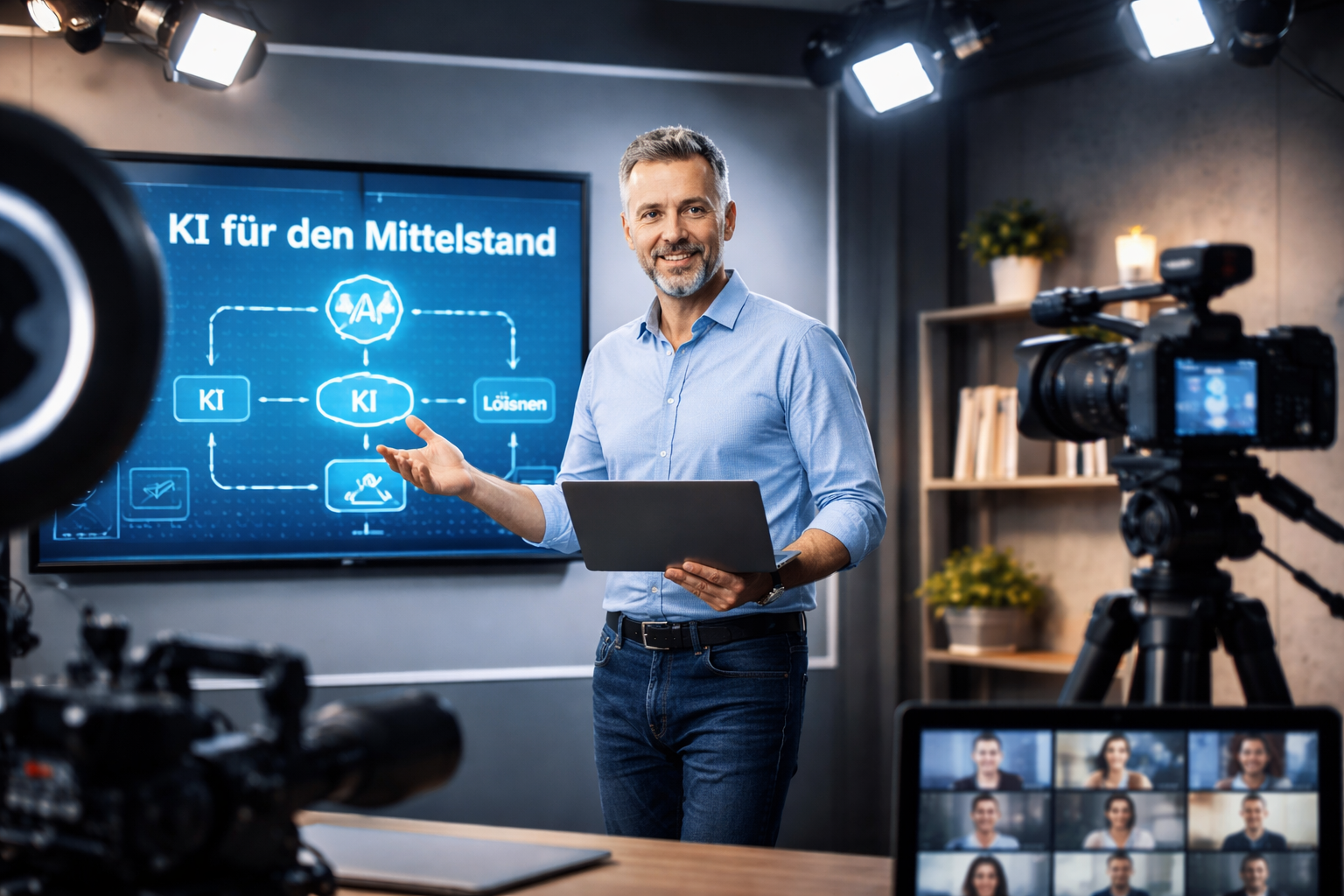 Die Unterrichtseinheiten werden aufgezeichnet